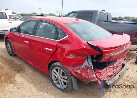 2015 Nissan Sentra Sr z USA, uszkodzony, nr VIN 3N1AB7AP2FY349875